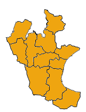 Amtsrådsvalg - klik på en kommune