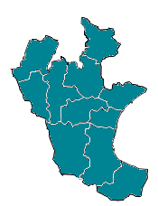 Kommunalvalg - klik på en kommune